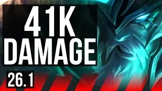 PANTHEON vs MALPHITE (TOP) | 41K damage | KR Master | 26.1