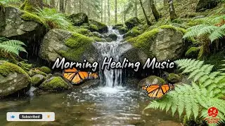 Morning Peace ☀️ Relaxing Nature Sounds | Birds & Flowing Water#viral #healing #nature #birdsong