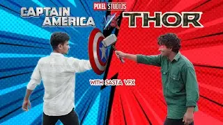 CAPTAIN AMERICA VS THOR with SASTA VFX I PIXEL STUDIOS