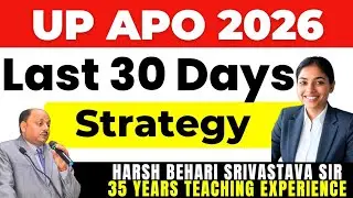 UP APO 2026 - Last 30 Days Strategy | #lawyer #advocate |  Pariksha Refresher