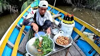MANCING UDANG GALAH LANGSUNG BERMALAM DI SPOT SARANG BUAYA - DAY 1