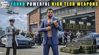 GTA 5 : MICHALE FOUND POWERFUL NEW HIGH TECH WEAPONS || BB GAMING