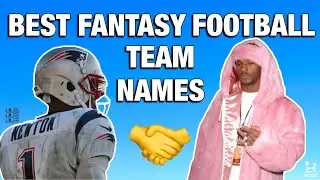 What to Name Your Fantasy Football Team - Part 1