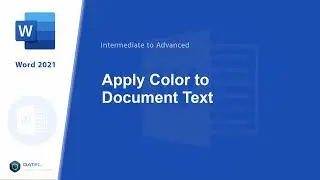 #181 - VBA: Apply Color to Document Text by Scrolls in Microsoft Word