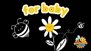 Baby's First Bee Hunt! Black & White Visual Tracking for Babies