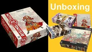 Rising Sun: Kickstarter Unboxing & Component Overview