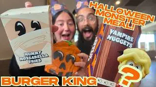 👻 Дегустация блюда &laquo;Хэллоуинский монстр&raquo; от Burger King!