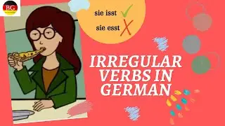 Verb conjugation of irregular verbs in German
