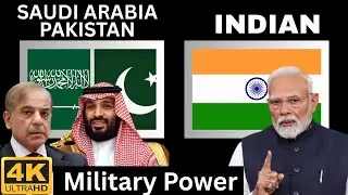 Comparing the MILITARIES of Pakistan, Saudi Arabia & India