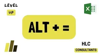 Level up in seconds_ Alt + Equals _ Excel shortcut