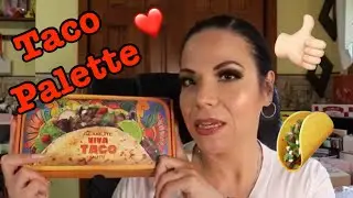 Glamlite Taco Palette, Lashes, Lippies Swatches
