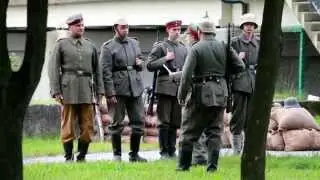 Inscenizacja bitwy o most Piła 18 maja 2014