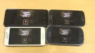 GTA 3 Samsung Galaxy S8 vs  S5 Mini vs  S4 Mini vs  S3 Mini Gameplay Review!