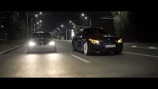 Midnight Run │ BMW M5 E60 V10 & 335i M3 E92 Look │ 4K