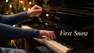 First Snow, gentle piano music