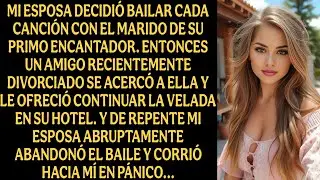 Mi esposa decidió bailar cada canción con el marido de su primo encantador...