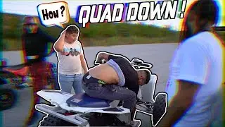 LITTLE BROTHER ALREADY BR0KE HIS NEW QUAD ! | BRAAP VLOGS