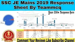 SSC JE 2019 TOP MARKS|SSC JE 2019 EXPECTED DEPARTMENT AS PER MARKS💯|SSC JE 2019 EXPECTED CUTOFF