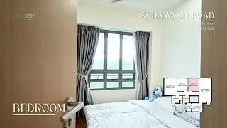 88 Dawson Road 4-rm HDB flat for Sale