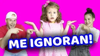 24 HORAS IGNORANDO A ERIKA | IGNORAMOS A NUESTRA HIJA DE 3 AÑOS | Yippee Family
