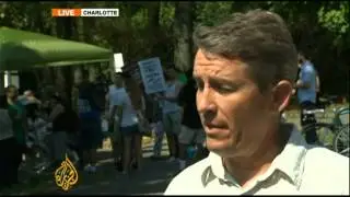 Activists prepare for march on 'Wall Street South'