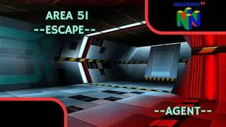 Perfect Dark - Nintendo 64 - Area 51 (Escape) - Agent