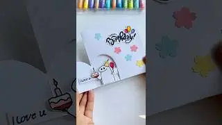 DIY Birthday Card ideas / Handmade birthday cards _cute _easy _shotrs _love