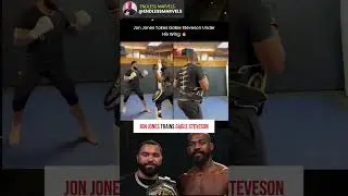 Jon Jones Trains Gable Steveson 🔥 #ufc