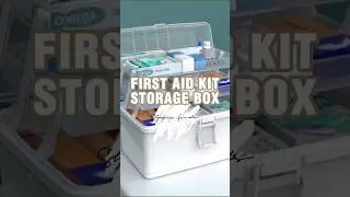 FIRST AID KIT STORAGE BOX. #budol #shorts #shopeefinds #shopee #budolfinds