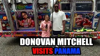 Donovan Mitchell explores Panama with Jazzy & gets a huge surprise