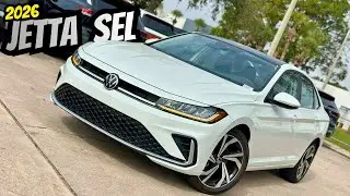 Обновленный VW Jetta SEL 2026 года получил улучшенный дизайн, материалы и технологии!