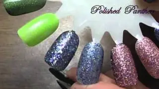 December What's In-die Box Swatches Lilypad Lacquer