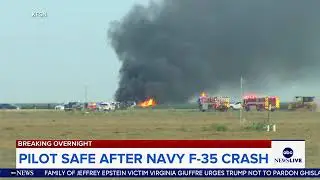 F-35 fighter jet crashes in California, Navy says