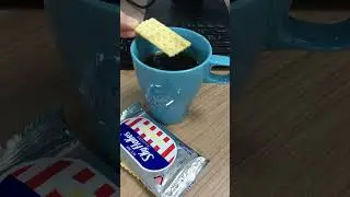 Biscuit Dunk on Coffee ☕️ It&rsquo;s a Filipino Thing 🇵🇭
