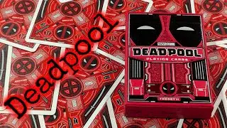 Daily deck review day 465 - Deadpool playing cards by Theory11