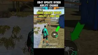 New Ob47 Update Ryden Ability Change 🥵 #freefire #shorts #tips