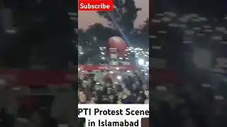PTI Call Protest Scene View | Public is with Imran Khan | PTI Last Call| 24 November