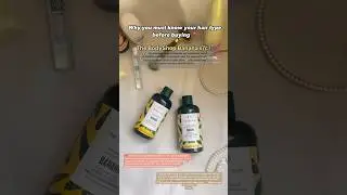 TheBodyShop Banana Shampoo Conditioner.#trending #review #aesthetic #viral #hair #reels #shorts #fyp