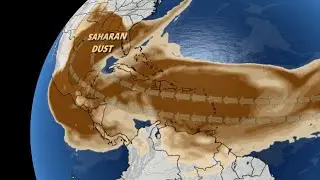 Saharan Dust Storm From Florida!