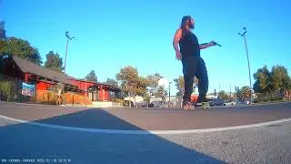 freeskates and chucks at park. aerotek body cam