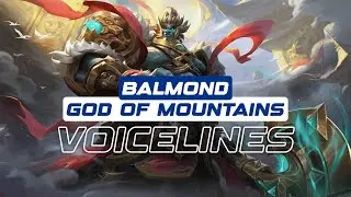 Balmond God of Mountains Voice Lines English | Balmond Collector | Mobile Legends