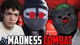 Madness Combat 5 3D Remake и Caillou Madness? (РЕАКЦИЯ)
