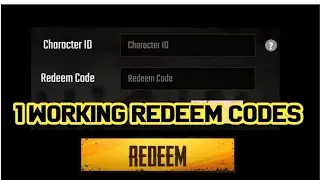 TODAY NEW REDEEM CODE PUBG MOBILE !Latest 1   Redeem Codes Rewards | PUBG REDEEM CODE TODAY 2021