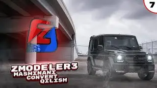🔴 Zmodeler3 GTA 5 ga  mashinani convert qilish O'zbek tilida 7-qism [Final]