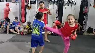 تحدى وتعليم الصغار أبطال المستقبل ✌️💥#كنغ_فو 