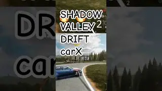 Slidin & glidin, chaser goes to Shawdow Valley CarX drift clips #Drift #xbox #carX #shorts #fypシ #yo
