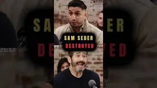Джо Роган реагирует на разгром Сэма Седера в безумном фрагменте дебатов 🔥