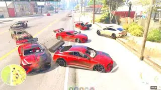 JAMES TOWN VS BLOODS F-2 (GTA V RP) HTRP 3.5