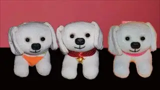 How to make a sock Doll | DIY  Doll  from socks| Easy craft design| 🐕 sock puppy|Sock Dog