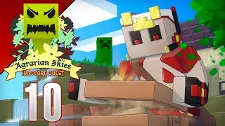 Minecraft Skyblock con MODS! Agrarian Skies Ep 10 -Sacrificios